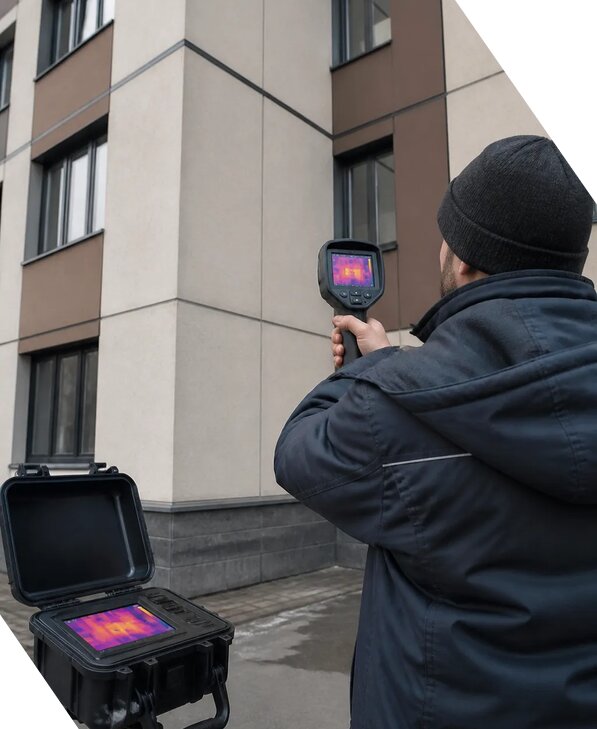 Тепловизионное обследование зданий и сооружений в Анапе